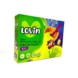 Светящийся Слайм Набор Сделай Свой Слайм, в кор. 25*20*7см, ТМ Lovin 