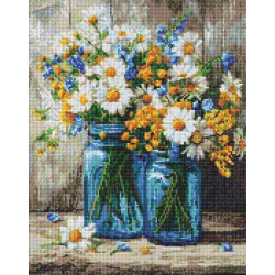 Алмазная мозаика "Солнечный миг" 40*50см, термопакет, ТМ Идейка, Украина