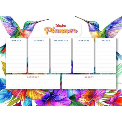 Планер на магнитной основе с алмазной мозаикой 