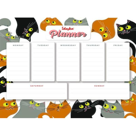 Планер на магнитной основе с алмазной мозаикой 