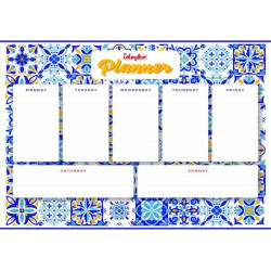 Планер на магнитной основе с алмазной мозаикой "Керамика" 32*40см, термопакет, ТМ Идейка, Украина