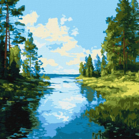 Картина по номерам 