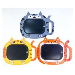 Планшет LCD 7дюймів, кіт, 30*24см, кольорова, 3 кольори, бат(табл), в кор. 30,5*24,5*1см 