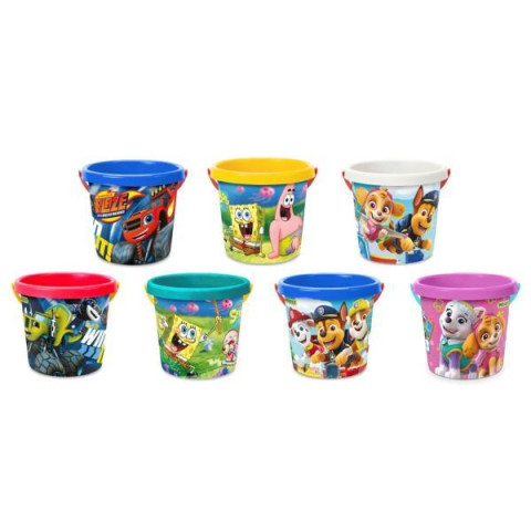 Ведро круглое IML 1л - Nickelodeon 12см, TM Wader