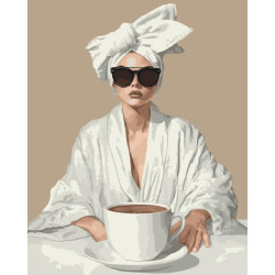 Картина за номерами "Ранок без планів" 40*50см, термопакет, ТМ ART Craft, Україна
