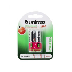 Акумулятор Uniross BP2 AA 2100 NIMH HYBRIO ЦІНА ЗА УП. 2ШТ