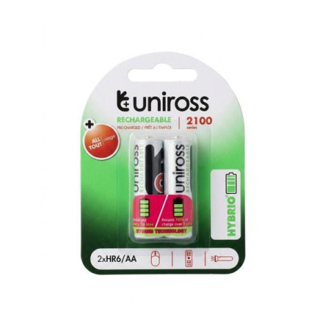 Аккумулятор Uniross BP2 AA 2100 NIMH HYBRIO ЦЕНА ЗА УП. 2ШТ