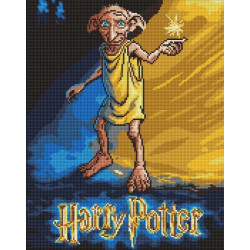 Алмазна мозаїка WB "Harry Potter: Постер з Добі" 40*50см, в термопакете, ТМ Ідейка, Україна