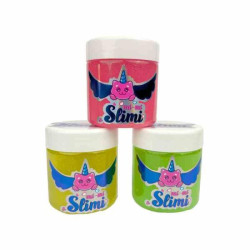 Слайм Mi-mi Slimi 150, банка 7,5*6,5*6,5см, ТМ Стратег, Украина