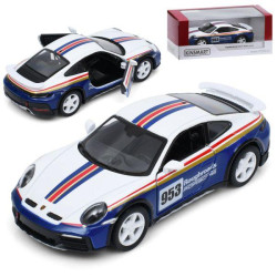 Машина інерція "Kinsmart" Bburago Porsche 911 Dakar, метал, 12,5см, 1:36, відчиняються двері, гумові колеса, в кор. 16*7*7,5см 