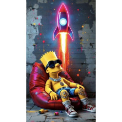 Алмазная мозаика "Эль Барто" 30*40см, на рамке, в кор. 31*41*2,5см, ТМ Dreamtoys