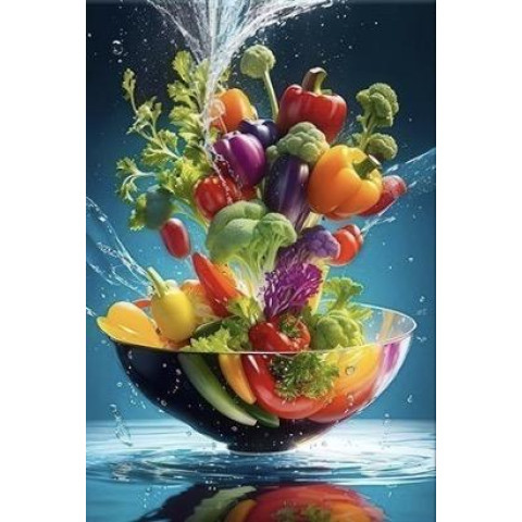 Алмазна мозаїка "Гравітація смаку"  30*40см, на рамці, в кор. 31*41*2,5см, ТМ Dreamtoys