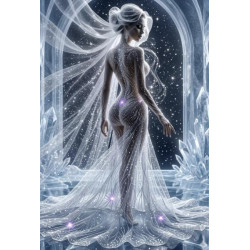 Алмазна мозаїка"Кришталева краса" 30*40см, на рамці, в кор. 31*41*2,5см, ТМ Dreamtoys