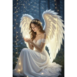 Алмазная мозаика "Чистая душа" 40*50см, на рамке, в кор. 41*51*2,5см, ТМ Dreamtoys
