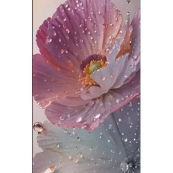 Алмазная мозаика "Утренний цветок" 40*50см, на рамке, в кор. 41*51*2,5см, ТМ Dreamtoys