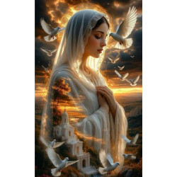 Алмазна мозаїка "Храм душі" 40*50см, на рамці, в кор. 41*51*2,5см, ТМ Dreamtoys
