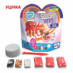 Набір для ліплення з повітряним пластиліном Squishy CupCaoa, в кор. 19*20*6см, ТМ Lovin 