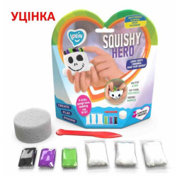 Набір для ліплення з повітряним пластиліном Squishy Scary Ghost, в кор. 19*20*6см, ТМ Lovina 
