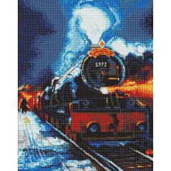 Алмазна мозаїка WB "Harry Potter: Дорога до магії" 40*50см, термопакет, ТМ Ідейка, Україна