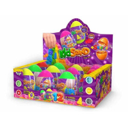 Креативное творчество "Кинетический песок "KidSand" яйцо 400г 