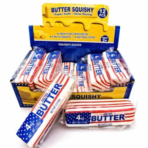 Сквіш-антистрес масло Butter 14см USA