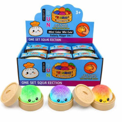 Сквіш 10см Glow Bun Squishy, що світиться в темряві