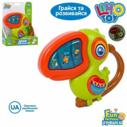 Піаніно 12см, навчальне, LIMO TOY музика, звук (УКР), вірші, світло, на батар., в кор. 14,5*18,5*5см 