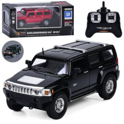 Джип 1:24, HUMMER, р/к2,4G, 19см, свет,резиновые колеса, 2 цвета, на бат, в кор. 30*14,5*13,5см 