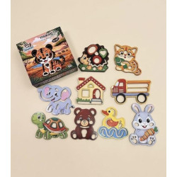 Обучающая игра "Трафареты" №2, ТМ Enotik, Украина
