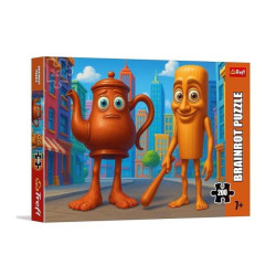 Пазлы 200эл. BrainRots Tung Tung Sahur, в кор. 33*23*4см, ТМ Trefl, Польша