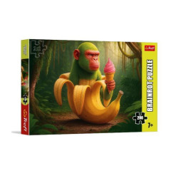 Пазлы 200эл. BrainRots Chimpanzini Bananini, в кор. 33*23*4см, ТМ Trefl, Польша