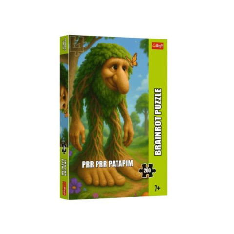 Пазлы 200эл. BrainRots Prr Prr Patapim, в кор. 33*23*4см, ТМ Trefl, Польша