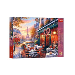 Пазлы 500эл. Premium Plus Love Story: Любовь в Париже, в кор. 39*26*4см, ТМ Trefl, Польша