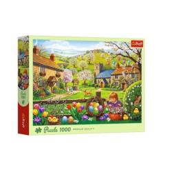 Пазлы 1000эл. Пасхальные приключения, в кор. 34*26*6см, ТМ Trefl, Польша