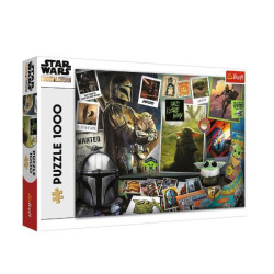 Пазлы 1000эл. Star Wars Коллекция Грога, в кор. 40*27*6см, ТМ Trefl, Польша