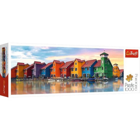 Пазлы 1000эл. Panorama Гронинген, Нидерланды, в кор. 40*13,5*6,5см, ТМ Trefl, Польша
