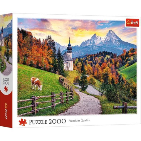 Пазлы 2000эл. Осенние Баварские Альпы, в кор. 34*26*6см, ТМ Trefl, Польша