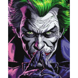 Картина по номерам WB "Joker: Лицо безумия" 40*50см, термопакет, ТМ Идейка, Украина