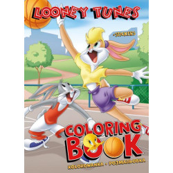 Раскраска WB Looney Tunes: Спорт со стикерами, ТМ Идейка, Украина