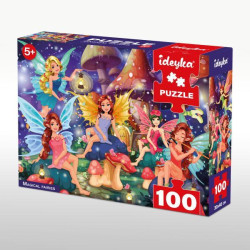 Игра-головоломка. Пазл Магические феи, 100 элементов, ТМ Идейка, Украина