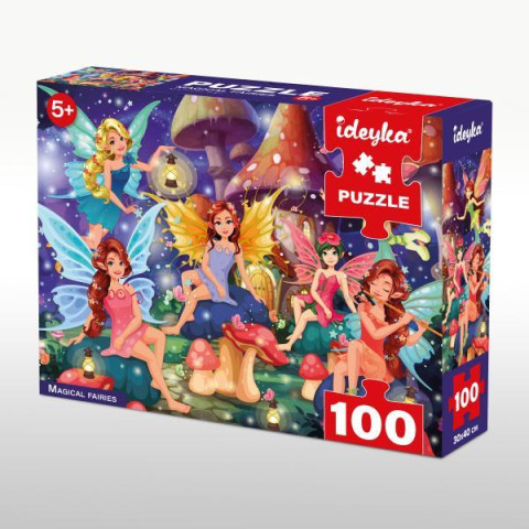 Игра-головоломка. Пазл Магические феи, 100 элементов, ТМ Идейка, Украина