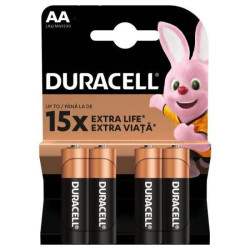 Батарейки Duracell LR6 ЦЕНА ЗА 4ШТ (производство Бельгия)