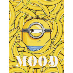 Картина по номерам для детей UN "Minions: Банановое настроение" 30*40см, термопакет, Идейка, Украина