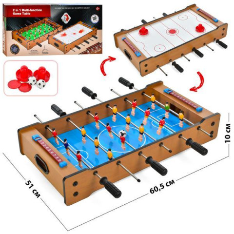 Настольная игра деревянная, 2в1 