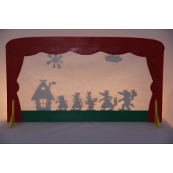 Ширма для театра теней. НОВАЯ КОНСТРУКЦИЯ!, Komarovtoys (М 424)