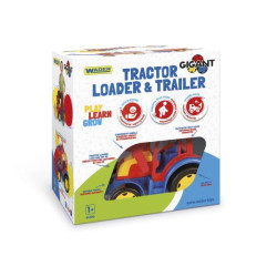 Трактор "Гигант" с прицепом и ковшом, в кор. 55*60*33см, ТМ Wader