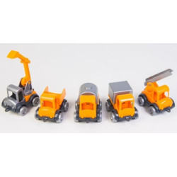 Маленький строитель "Kid cars", 5шт в сетке 15*15см, ТМ Wader