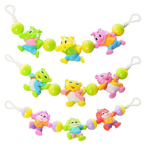 Брязкальце-розтяжка, 3 види, пак. 50*10см  арт: D052