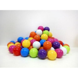 Кульки 60шт, d6см, м'які, в сітці 23*23см, ТМ KINDER WAY, Україна