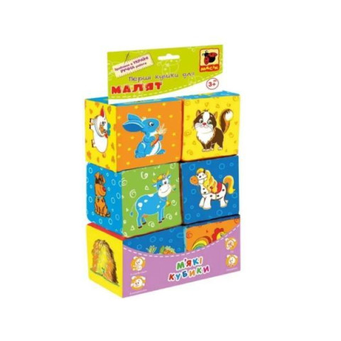 Набір м'яких кубиків 